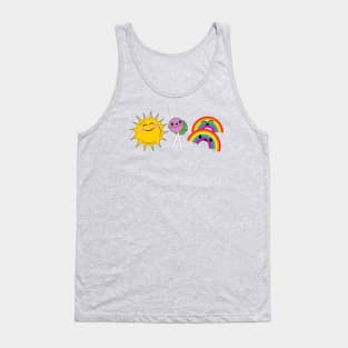 Sunshine, lollipops and rainbows Tank Top